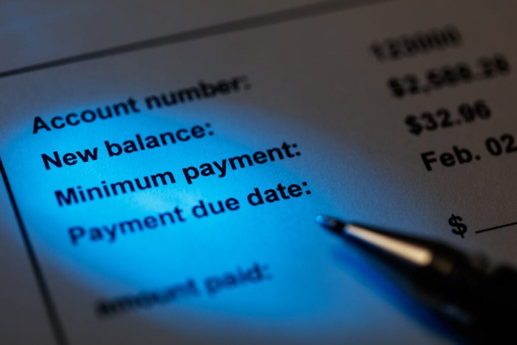 Credit Card Minimum Payment