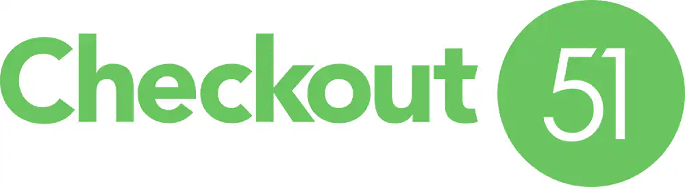 Checkout 51 logo with the word Checkout in green text followed by a green circle containing the number 51 in white.